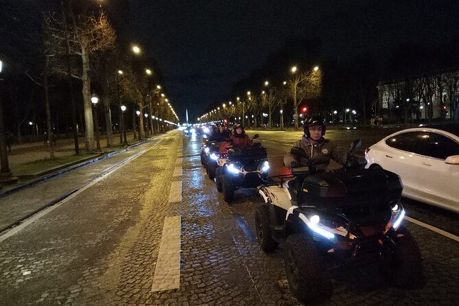 1h30 E-Quad ride in Paris - Concorde, Champs-Élysées, and Arc de Triomphe in one flowing loop
