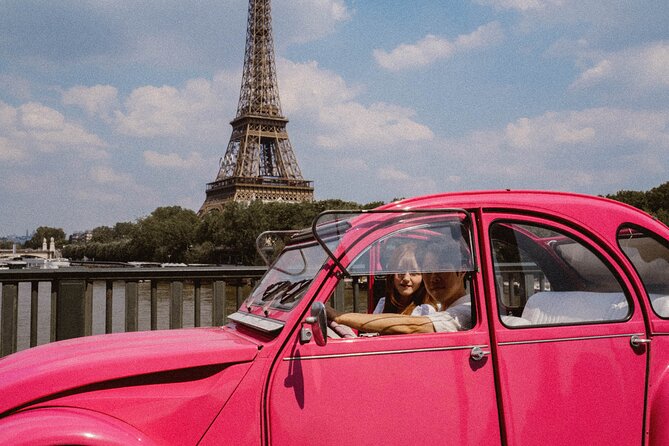 1h30 Private Guided Tour in a Pink Citroën 2CV - Saint Germain des Pres And The Latin Quarter In One Run