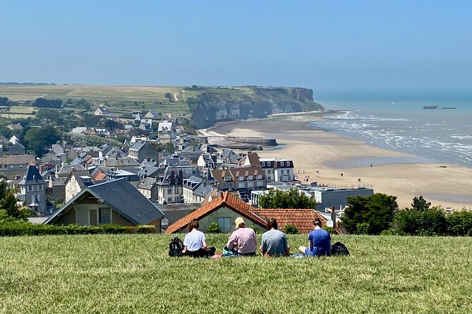 2-day Private Mont Saint-Michel, 3 Loire Castles, D-Day Express - Omaha Beach: the Signal Monument stop that sets the emotional tone