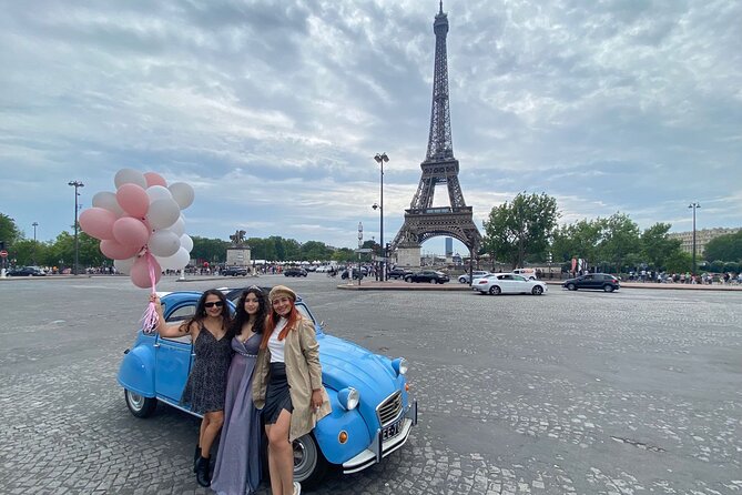 2 Hour Private Guided 2CV or Traction Tour Experience in Paris - Where You Meet at Place de Varsovie, and What Pickup Means