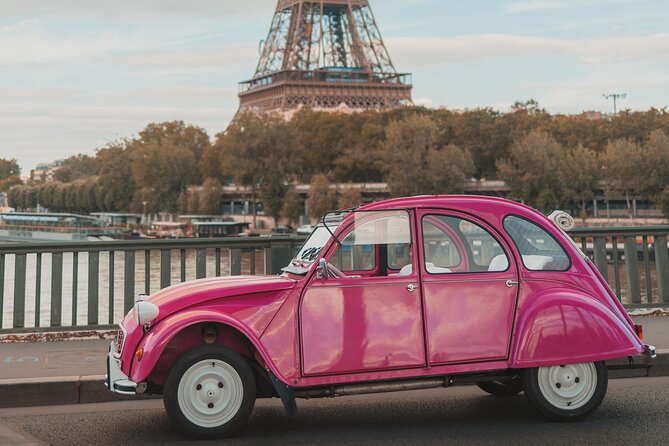 2 Hours Private Guided Tour in a Pink Citroën 2CV - Saint-Germain-des-Prés: “historical center” time without the ticket stress