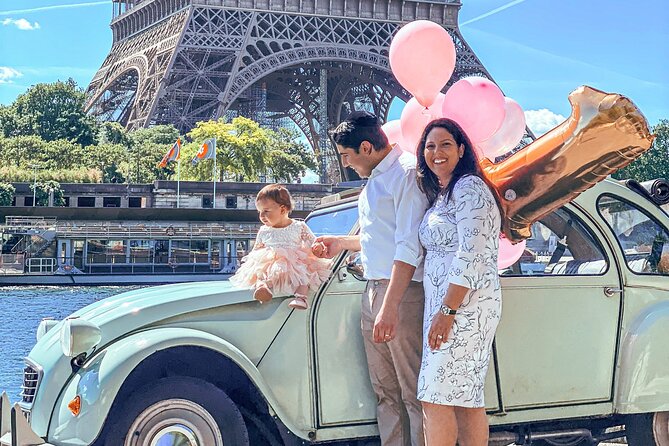 2H Discovery Tour of Paris in 2CV CITROEN - Pickup in Paris, plus the Saint-Germain-des-Prés start point