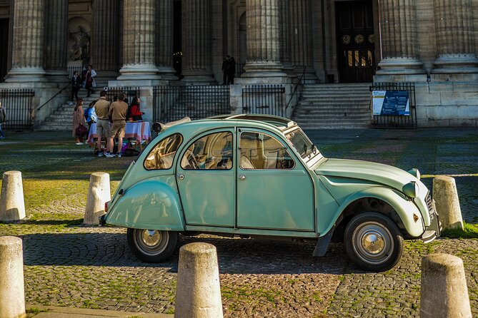 2H Discovery Tour of Paris in 2CV CITROEN - Trocadéro to Eiffel: your best shot at postcard views