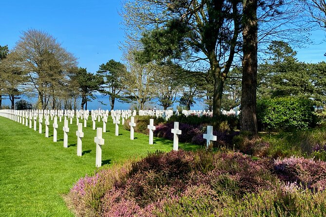 3 day Private Omaha Utah Full D Day Mont Saint Michel by Mercedes - Omaha Beach area: American Cemetery, Overlord Museum, and Pointe du Hoc