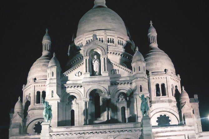 3H Champagne Tour Through Paris by Night in a Pink Citroën 2CV - Invalides, Saint-Germain-des-Prés, and Notre-Dame from the curb