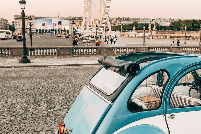 3H Grand Paris Tour in 2CV CITROEN - Stop 6: Eiffel Tower via Trocadéro, then a calmer Passy view