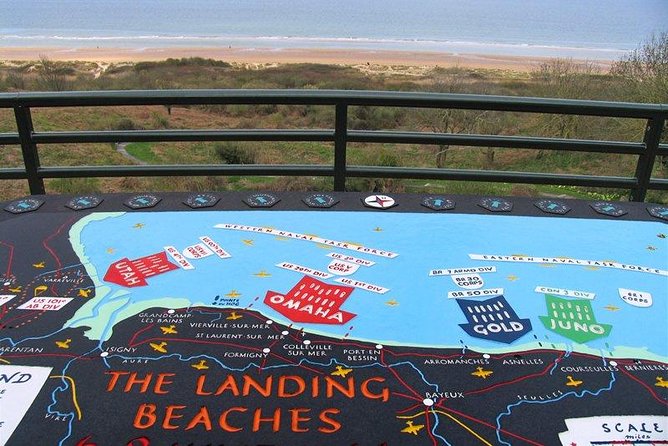 A Day in Normandy Landing Beaches of WWII with Private Guide - A 7:30 am start that actually saves your energy