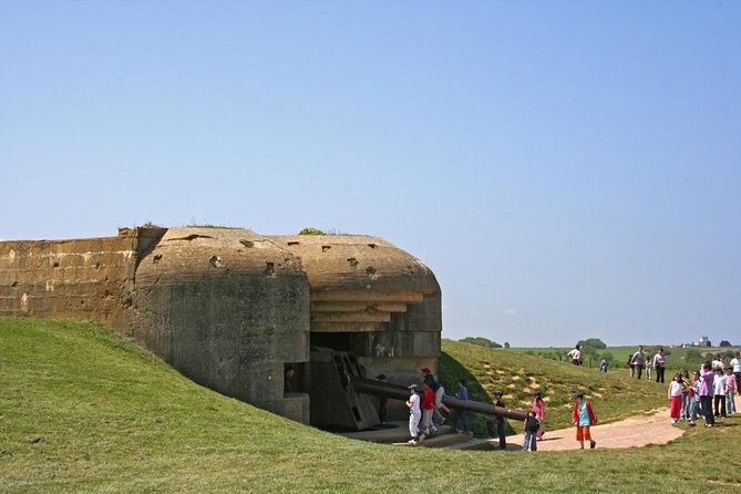 A Day in Normandy Landing Beaches of WWII with Private Guide - Longues-sur-Mer battery: how 150 mm guns stayed alive