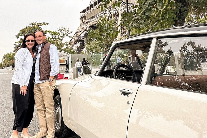 All of Paris Tour in a Vintage Open-Top French Car Citroen DS - Central Paris Grandeur: Champs-Élysées to Arc de Triomphe
