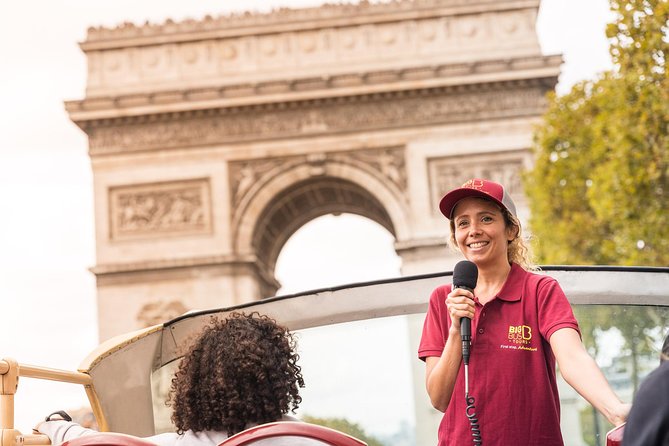Arc de Triomphe Self-Guided Ticket & Big Bus Hop-On Hop-Off - Big Bus Hop-On Hop-Off: How the Route Helps You See Paris Without Replanning