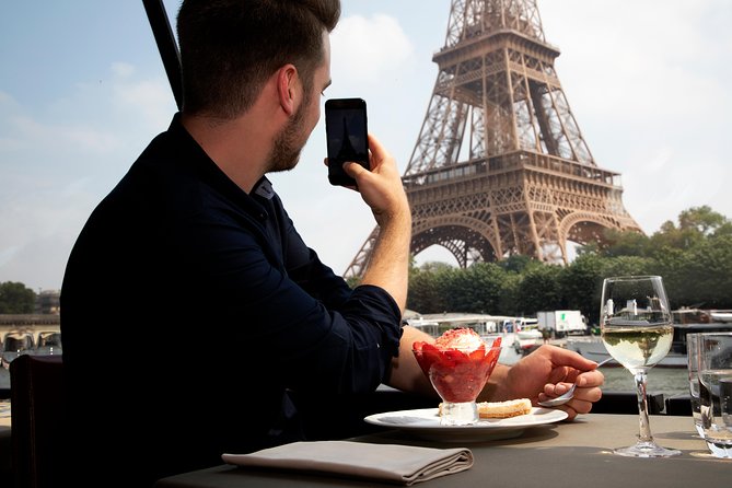 Bateaux Parisiens Seine River Gourmet Lunch & Sightseeing Cruise - What you pass on the Seine, step by step