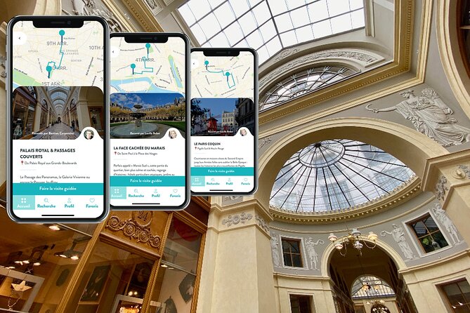 BEST OF ROYAL DAYS & LIFE : 3 audioguided tours - Your pocket guide, with Paris doing the walking