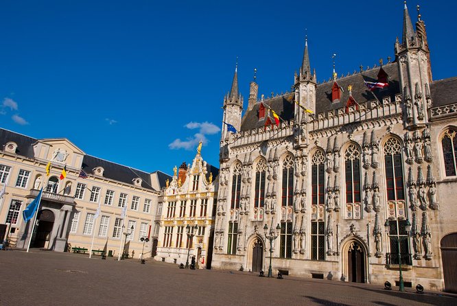 Bruges Guided or Audio Trip with Canal Cruise Option from Paris - Luxury coach from Paris Centre Bercy at 7:15am