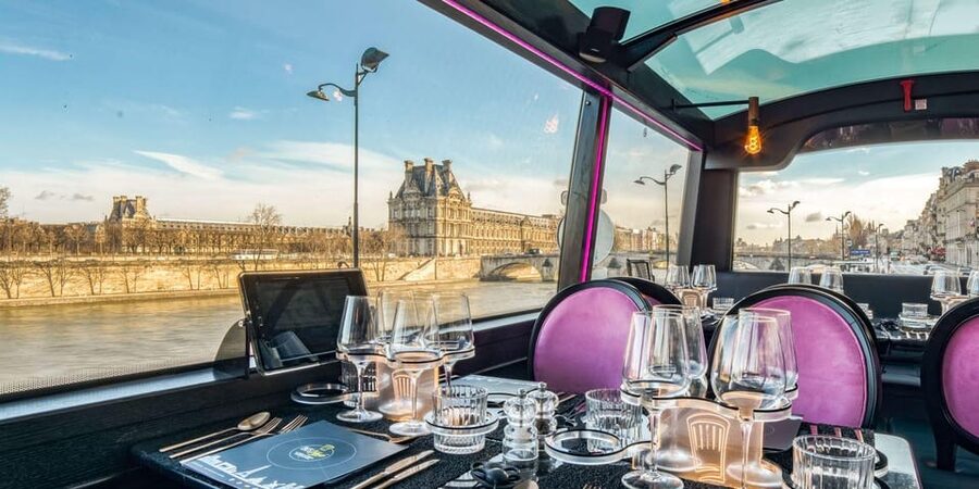 Bus Toqué Champs Elysées Tour w/ 3-Course Dinner & Champagne - Who this tour suits best, and who should think twice
