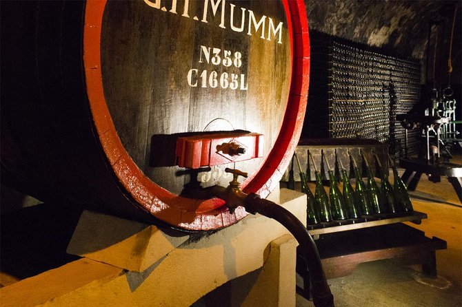 Champagne Tour from Paris by minivan with Reims Cellars & Champagne Tasting - Inside G.H. Martel Cellars: Where the Champagne Method Gets Real