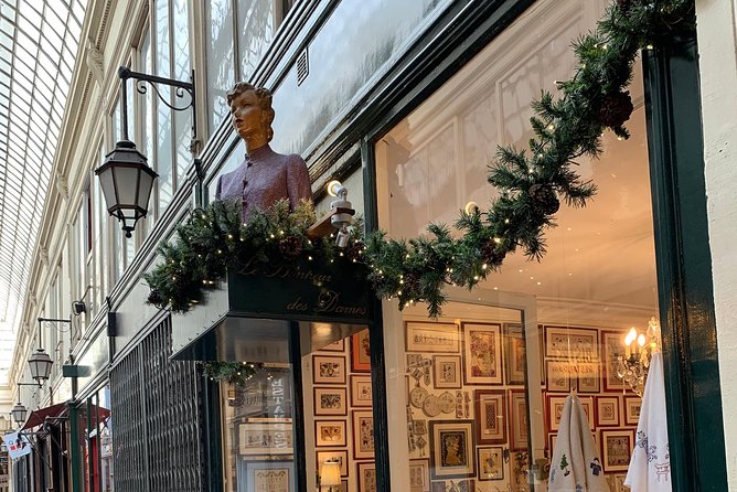 Charm and Secrets of Paris Passages: Private Tour - Passage Jouffroy: iron and glass, plus a quirky neighbor next door