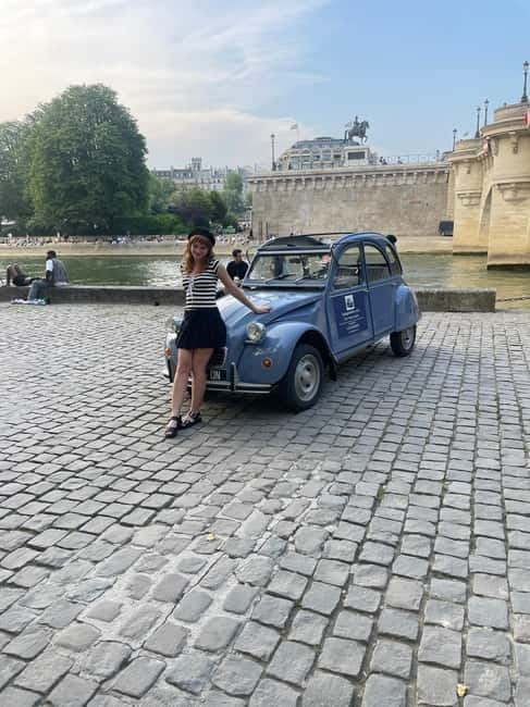 Classic 2CV Tour paris 2h - The car ride setup: what the 2CV does for your photos