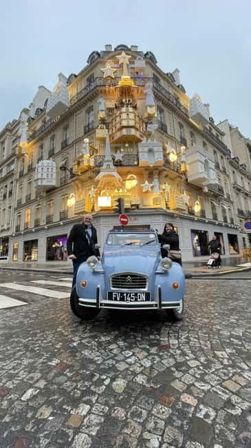Classic Citroën 2CV tour of Paris, 1 hour - Start at Champs de Mars, Behind the Eiffel Tower