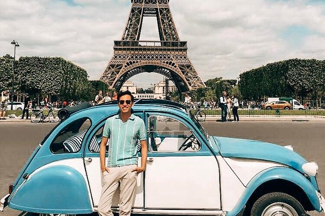Classic Tour of Paris in 2CV CITROEN - Weather, Street Changes, and the Realistic Expectation for 1 Hour
