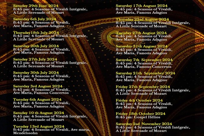 Classical Music Concert Saint Germain des Prés Church - Who this concert is best for (and who should rethink it)