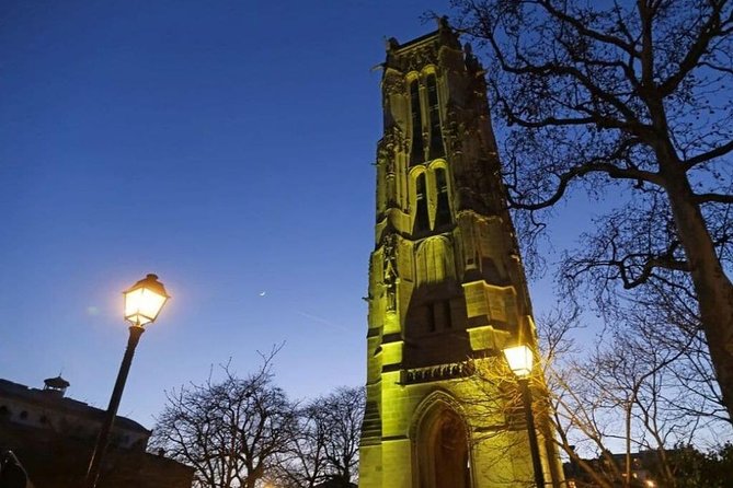 Dark Paris Myths & Legends Private Walking Tour - Chatelet district’s mysterious tower, and the payoff moment