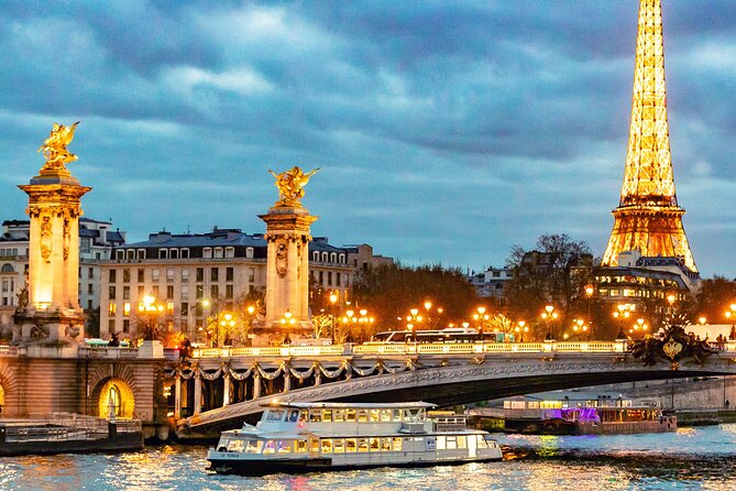 Dinner Cruise Prestige Check-out from the Eiffel Tower - What dinner feels like: menus, courses, and pacing