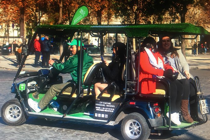Discover Paris in electric golf carts - Meeting at Place Vauban, then choosing your own tempo