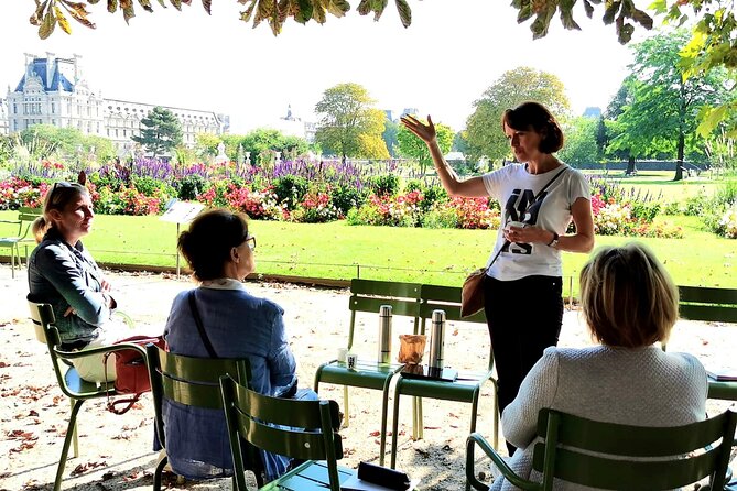 Drawing workshop/creative notebook & cultural walk in the Tuileries - Instructors and group dynamic: why beginners usually relax here