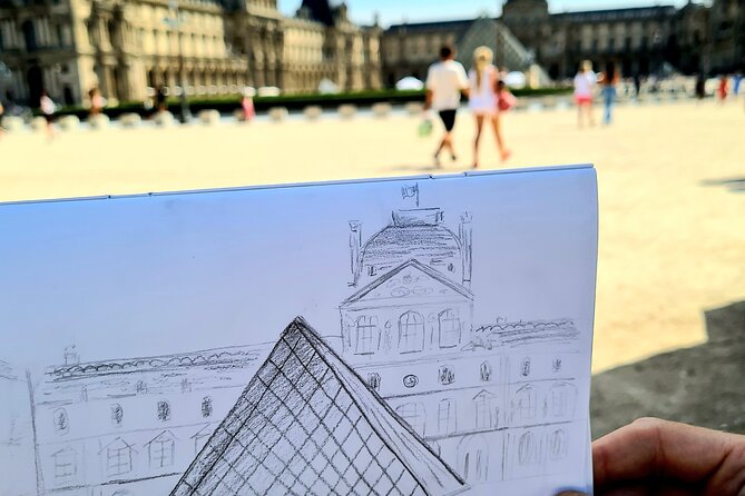 Drawing workshop/creative notebook & cultural walk in the Tuileries - What to bring (so your sketchbook days go smoothly)