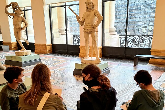 Drawing workshop/creative notebook during a walk from the Invalides to the Petit Palais - What the instructor adds: Evelyne’s calm, specific feedback
