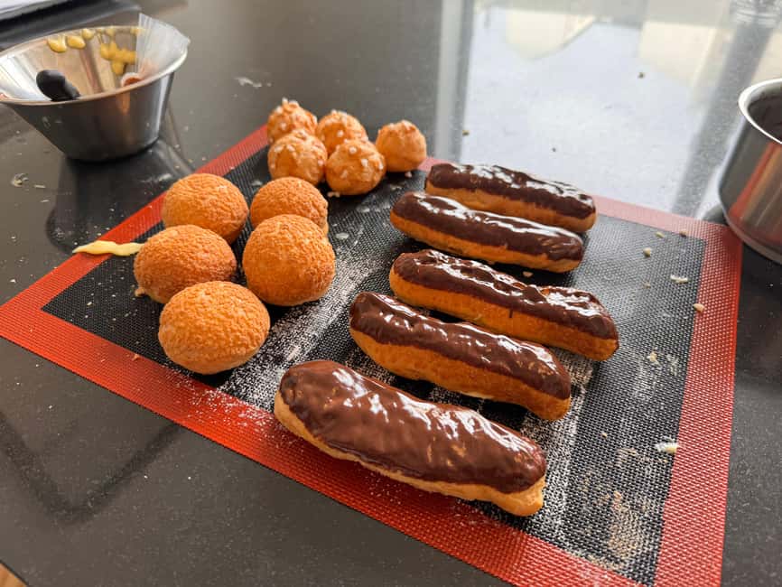 Eclair Baking Class with A Pastry Chef - What past participants seem to love most