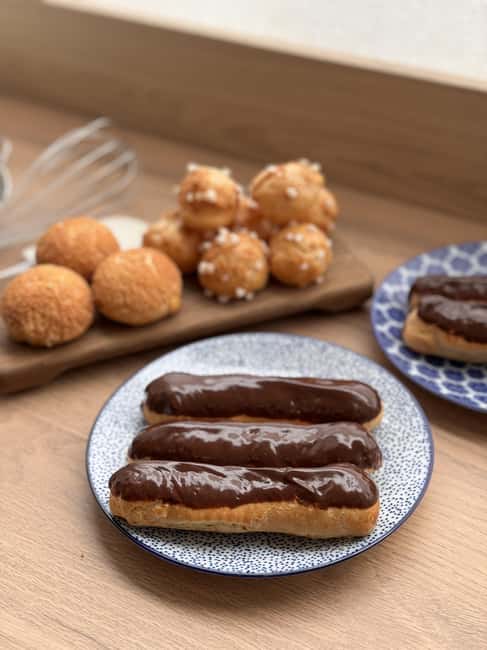 Eclair Baking Class with A Pastry Chef - Finding the Studio Pâtisserie apartment classroom in Paris