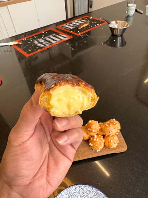 Eclair Baking Class with A Pastry Chef - Location, pace, and who this is best for