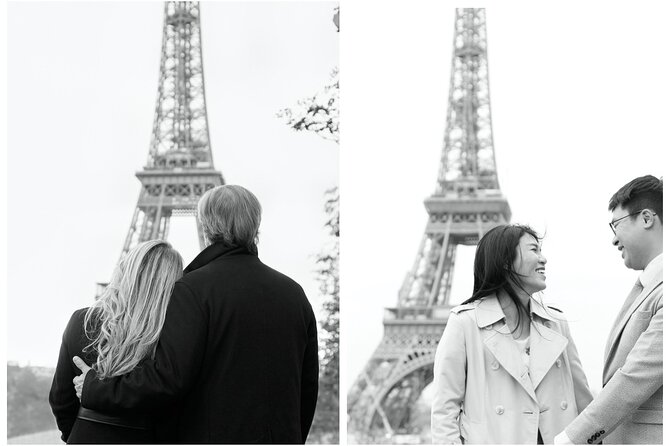 Eiffel Tower Private Photo Shoot - Edited images by email vs instant files, and how fast you get your memories