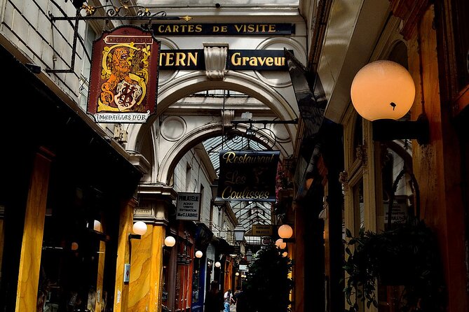 Escape Game in the Covered Passages in Paris - Escape Through the Covered Passages of Central Paris