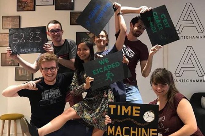 Escape game Time machine - Time Machine at L’Antichambre Blondel: the real-world vibe