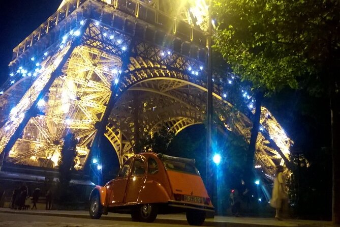 Experience the Magic of Paris By Night: A 2-Hour Iconic 2CV Tour - Latin Quarter and the Pantheon: intellectual Paris, lit up