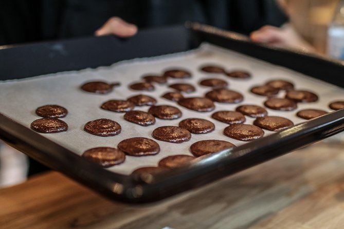 Family experience-Macaron Bakery Class at Galeries Lafayette - Allergies and what to check before you book