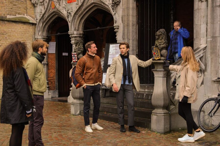 From Paris: Bruges Guided Tour with Hotel Pickup - The Guided Walk Through Medieval Bruges: Town Hall and Place du Boulevard