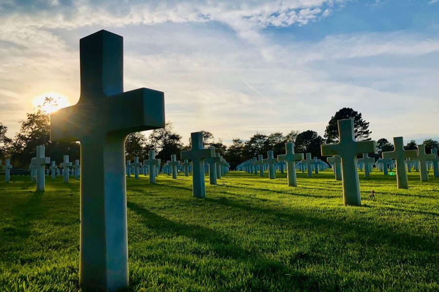 From Paris: Normandy Landing Beaches D-Day Tour by Minibus - Colleville American Cemetery: where the visit turns personal