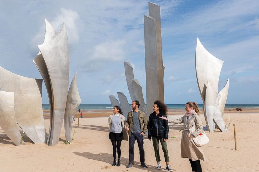 From Paris: Normandy Landing Beaches D-Day Tour by Minibus - Omaha Beach: seeing the coastline where the fighting was hardest