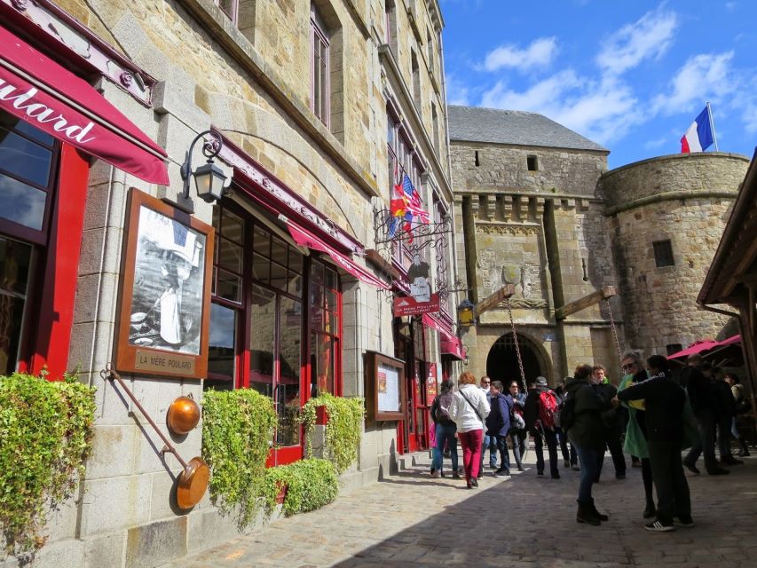 From Paris: Small-Group Mont St Michel Tour & Cider Tasting - Inside the Abbey du Mont Saint-Michel, With an Audio Guide
