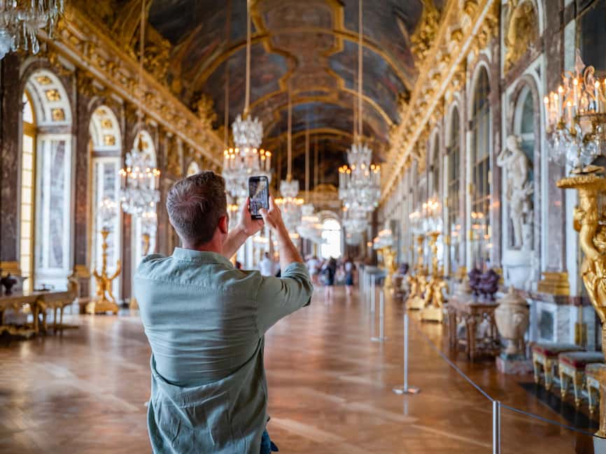 From Paris: Versailles Palace And Garden Tour with Transfers - Hall of Mirrors timing: enjoy it, then keep your momentum