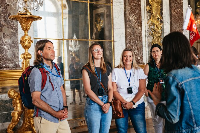From Paris: Versailles Palace Live Tour with Gardens Access - Entering Versailles Palace with guided timing, not wandering