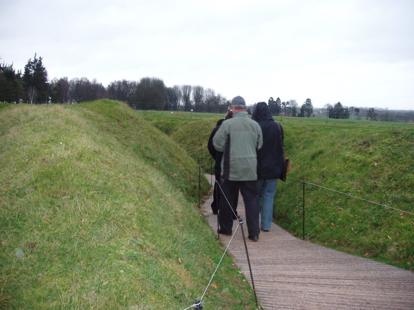 From Paris: WWI Somme Battlefields Full-Day Tour - La Boisselle and the Lochnagar Crater: seeing the mine wound