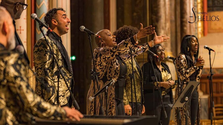 GOSPEL HELIOS - Dominique Magloire is the real engine behind the choir