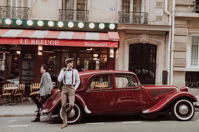 Guided tour of Paris in Citroën Traction Avant or DS 21 - Price and value for a private up-to-4 landmark drive