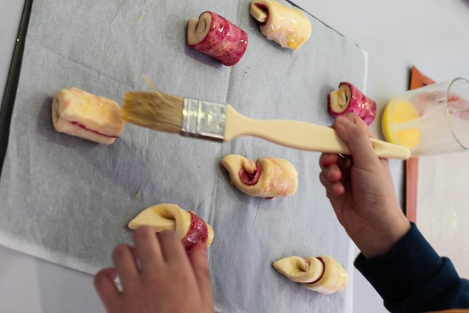 Kids in the Kitchen - CrOisSaNtS - Shaping Croissants and Coloring Them for Breakfast
