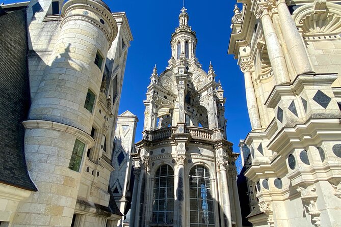Live Guided Chenonceau, Chambord, Amboise Castles trip from Paris - Loire Valley in one long day, with Mercedes pickup from Paris