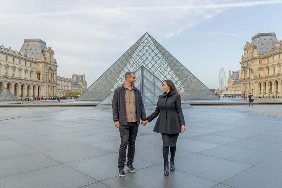 Louvre area photo shoot by Paris photographer - The Photographer Factor: Why Syed’s Style Shows Up in the Results